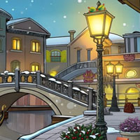 Free online html5 escape games - Frosted Canals