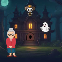 Free online html5 escape games - Granny Escaped Ghost Kingdom