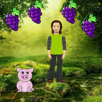 Free online html5 games - G2R Boy Escaped Occult Forest game 