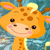 Free online html5 games - G4k Petite Giraffe Rescue  game 