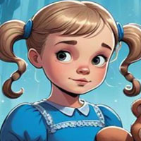 Free online html5 games - Radiant Little Girl Escape game - WowEscape 
