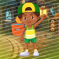 Free online html5 games - Games4King Triumphant Boy Escape game - WowEscape 