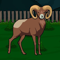 Free online html5 games - G2J Mountain Goat Rescue From Cage  game - WowEscape 