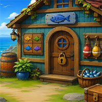 Free online html5 escape games - Puddleboot Fisherman Escape Game