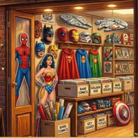 Free online html5 escape games - Lost Comics