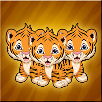 Free online html5 games - G2J Tiger Kids Rescue game 