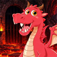 Free online html5 escape games - Lava Dragon Escape