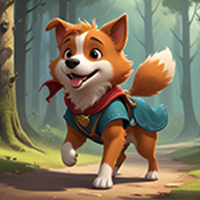 Free online html5 escape games - Brave Dog Rescue Game