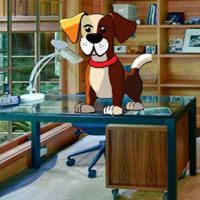 Free online html5 games - Cabin House Puppy Escape HTML5 game - WowEscape 