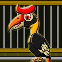 Free online html5 games - G2J Helmeted Hornbill Escape game 