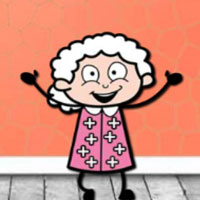 Free online html5 escape games - 8B Fun and Clever Granny Gaga Escape