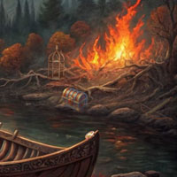 Free online html5 escape games - Burning Throne