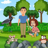Free online html5 escape games - G2R Father Aid The Wounded Girl