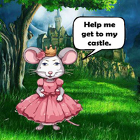 Free online html5 escape games - Rat Princess Reach The Castle