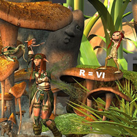 Free online html5 games - Little Fantasy World game - WowEscape 