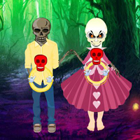 Free online html5 games - Halloween Devil Wedding Escape HTML5 game 