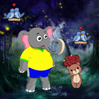Free online html5 games - G2R Elephant Seeking His Spouse game - WowEscape 