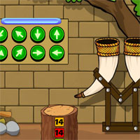 Free online html5 escape games - Rescue the Trapped Viking Knight