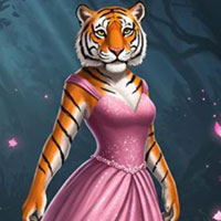 Free online html5 escape games - G4K Graceful Gown Tiger Escape