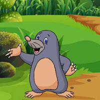 Free online html5 games - G2J Rescue The Cute Mole game 