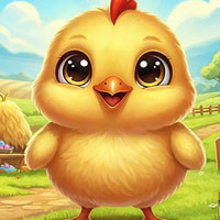 Free online html5 games - Farm House Baby Chick Escape game 