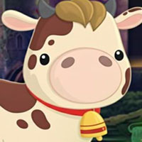 Free online html5 escape games - G4K Little Dairy Cow Escape