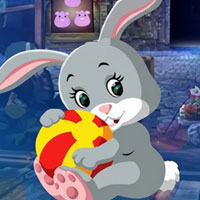 Free online html5 escape games - Little Rabbit Play Ball Escape