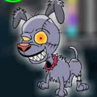 Free online html5 games - G2J Small Zombie Dog Escape game - WowEscape 