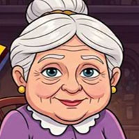 Free online html5 escape games -  Powerful Old Lady Escape