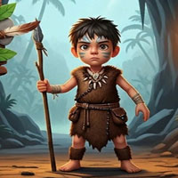 Free online html5 escape games - Cave Tribe Boy Escape