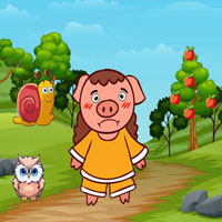 Free online html5 escape games - G2R Help To Find Piggy Spouse