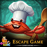 Free online html5 escape games - Culinary Crab Escape Game
