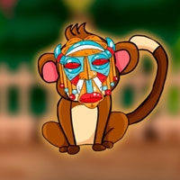 Free online html5 escape games - G2J Help the Little Masked Monkey